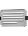 Sigg Maxi Metallic Lunchbox - Silver - BPA and Phthalate Free! Snack Boxes