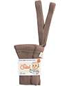 Silly Silas Footless Tights with Braces - Granola - 100% Organic Cotton GOTS Certified Tights