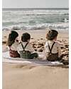 Silly Silas Footless Tights with Braces - Granola - 100% Organic Cotton GOTS Certified Tights