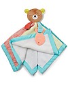 Skip Hop Camping Cubs Bear Lovey, From birth! - Tactile and Visual Stimulation! Newborn Toys_