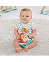 Skip Hop Camping Cubs Bear Lovey, From birth! - Tactile and Visual Stimulation! Newborn Toys_