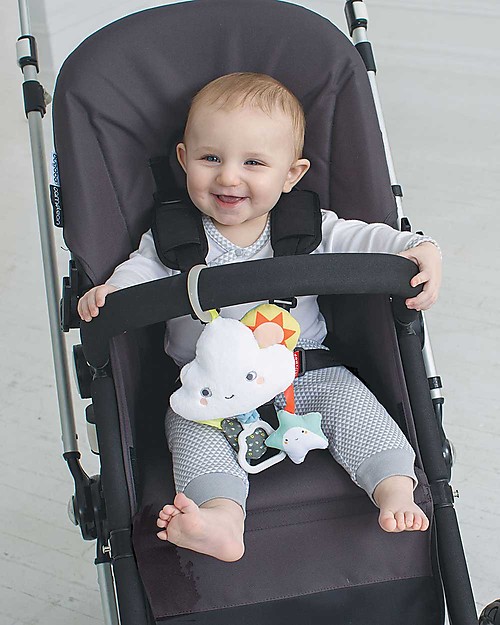 Skip Hop Cloud Jitter for Stroller It vibrates when the Teether handle is Pulled unisex bambini