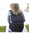 Skip Hop Diaper Backpack with Changing Pad, Black - Also great for everyday use! Changing Backpack
