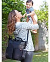 Skip Hop Duo Signature Diaper Bag, Black - Changing mattress included! Diaper Changing Bags