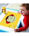 Skip Hop Fold & Go Zoo Silicone Placemat, Monkey - 42 x 30.5 cm, free from PVC, BPA, lead, latex or phthalates Placemat