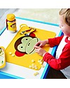 Skip Hop Fold & Go Zoo Silicone Placemat, Monkey - 42 x 30.5 cm, free from PVC, BPA, lead, latex or phthalates Placemat