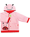 Skip Hop Lined Raincoat Lady Bug with Hood and Roll-Up Sleeves - Size 3-4 Coats