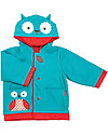 Skip Hop Lined Raincoat Owl with Hood and Roll-Up Sleeves - Size 3-4 Coats