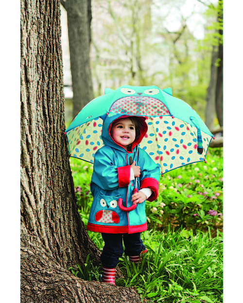 Skip Hop Little Kid Owl Umbrella , with Transparent Window! Umbrellas