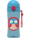 Skip Hop Sport Bottle for Kids, Owl - Locking Lid! Non-Thermal Water Bottles