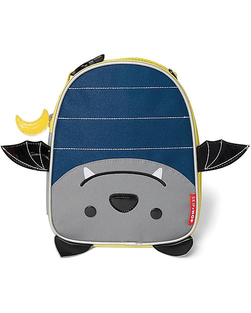 Skip Hop Zoo Insulated Kids Lunch Bag, Bee - Ideal on-the-go! (23x20x8 cm) Kindergarten Backpacks