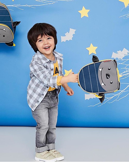 Skip Hop Zoo Insulated Kids Lunch Bag, Bee - Ideal on-the-go! (23x20x8 cm) Kindergarten Backpacks