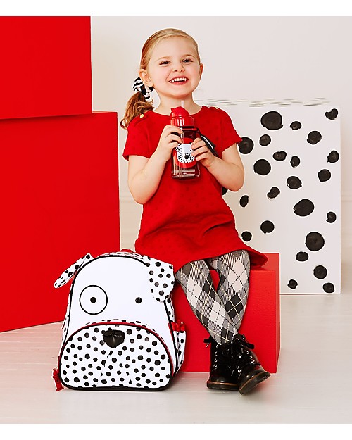 Skip Hop Zoo Little Kid Backpack (3+ years), Dalmatian - Perfect for pre-Schoolers Kindergarten Backpacks