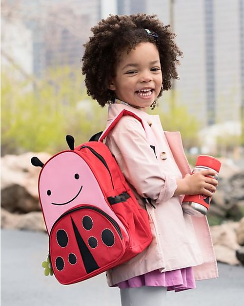 Skip Hop Zoo Little Kid Backpack (3+ years), Ladybug - Perfect for pre-Schoolers Kindergarten Backpacks
