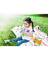 Skip Hop Zoo Straw Bottle for Kids, Unicorn - Flip-top Lid! Non-Thermal Water Bottles