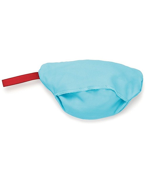 Skip Hop Zoo Tuck-Away Bib with Pocket, Dog - Water-resistant, easy to store when dirty! Waterproof Bibs