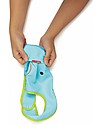 Skip Hop Zoo Tuck-Away Bib with Pocket, Dog - Water-resistant, easy to store when dirty! Waterproof Bibs