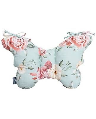 Sleepee Butterfly Pillow - Fiore - 100% Oeko-Tex Cotton - Protects from Bumps Cushions