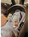 Sleepee Car Seat Swaddle - Grey - 95 x 105 cm - Cotton Oeko-Tex Footmuffs