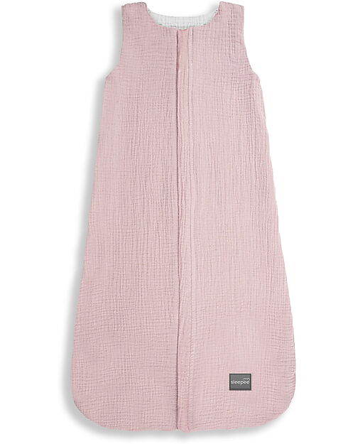 Sleepee Reversible Sleeping Bag - Rose - TOG 1.0 - Oeko-Tex Cotton Muslin Sleeping Bags