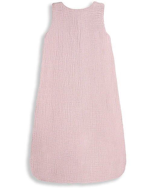 Sleepee Reversible Sleeping Bag - Rose - TOG 1.0 - Oeko-Tex Cotton Muslin Sleeping Bags