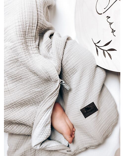 Sleepee Reversible Sleeping Bag - Rose - TOG 1.0 - Oeko-Tex Cotton Muslin Sleeping Bags