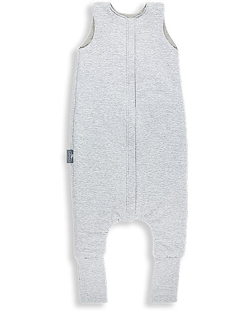 Sleepee Reversible Sleeping Bag with Legs - Melange Grey - TOG 2.5 - Oeko-Tex Cotton Sleeping Bags