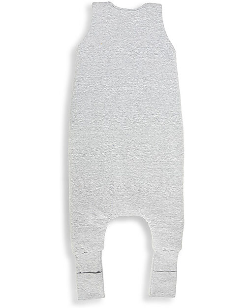 Sleepee Reversible Sleeping Bag with Legs - Melange Grey - TOG 2.5 - Oeko-Tex Cotton Sleeping Bags