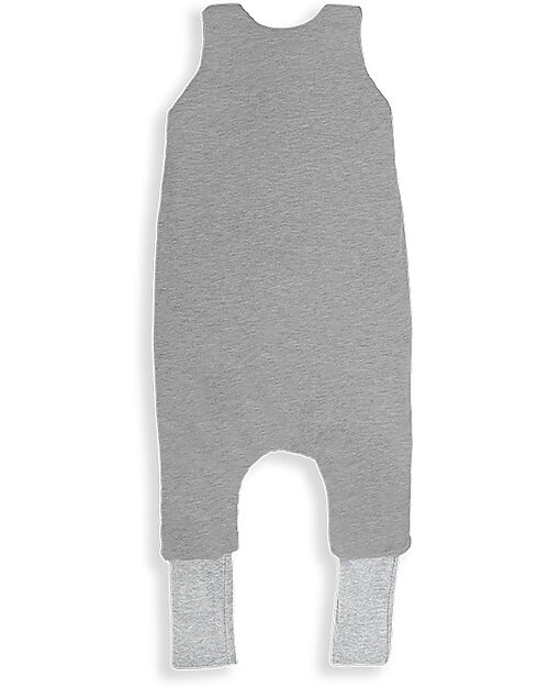 Sleepee Reversible Sleeping Bag with Legs - Melange Grey - TOG 2.5 - Oeko-Tex Cotton Sleeping Bags