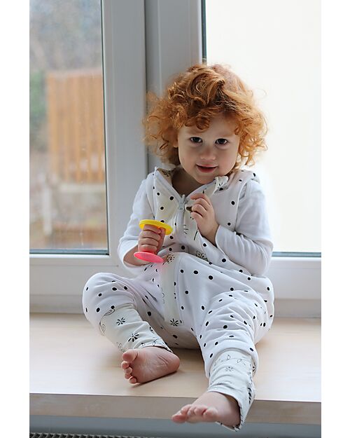 Sleepee Reversible Sleeping Bag with Legs - Melange Grey - TOG 2.5 - Oeko-Tex Cotton Sleeping Bags