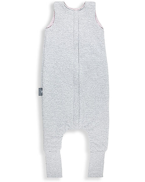 Sleepee Reversible Sleeping Bag with Legs - Melange Pink - TOG 2.5 - Oeko-Tex Cotton Sleeping Bags