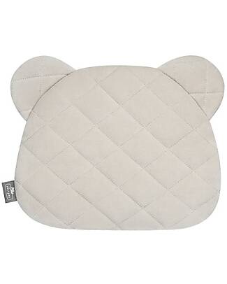 Sleepee Royal Baby Pillow - Teddy Bear - Sand - Oeko-Tex Cotton Cushions