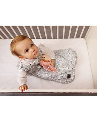 Sleepee Sleeping Bag Grow Up - Dots - TOG 2.5 - 100% Oeko-Tex Cotton - It Grows with Your Child! Sleeping Bags