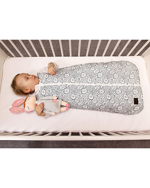 Sleepee Sleeping Bag Grow Up - Dots - TOG 2.5 - 100% Oeko-Tex Cotton - It Grows with Your Child! Sleeping Bags