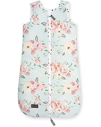 Sleepee Sleeping Bag Grow Up - Fiore - TOG 2.5 - 100% Oeko-Tex Cotton - It Grows with Your Child! Sleeping Bags