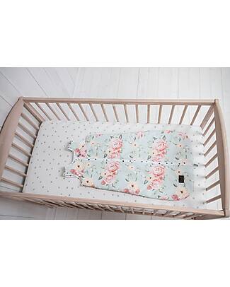 Sleepee Sleeping Bag Grow Up - Fiore - TOG 2.5 - 100% Oeko-Tex Cotton - It Grows with Your Child! Sleeping Bags