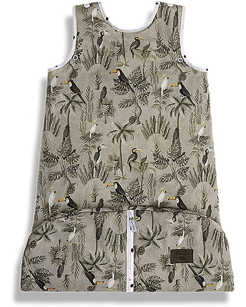 Sleepee Sleeping Bag Grow Up - Khaki - TOG 2.5 - 100% Oeko-Tex Cotton - It Grows with Your Child! Sleeping Bags