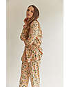Sleepy Doe Women's Pyjamas Set - Floral Print - 100% Organic Cotton Pyjamas