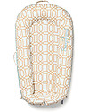 SleepyHead Cover for Sleepyhead Deluxe+ from 0 to 8 months, Goldy Trellis - 100% Oeko-Tex certified cotton Baby Nest