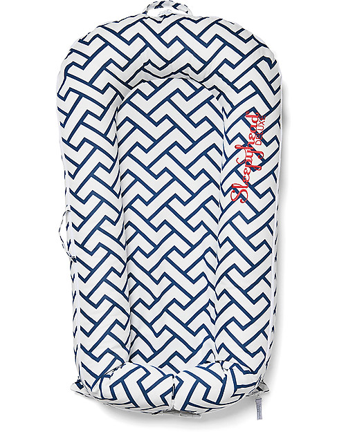 SleepyHead Cover for Sleepyhead Deluxe+ from 0 to 8 months, Love Links - 100% Oeko-Tex certified cotton Baby Nest