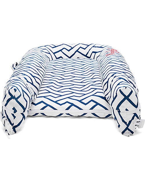 SleepyHead Cover for Sleepyhead Deluxe+ from 0 to 8 months, Love Links - 100% Oeko-Tex certified cotton Baby Nest