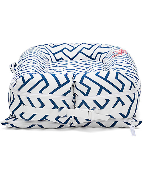 SleepyHead Cover for Sleepyhead Deluxe+ from 0 to 8 months, Love Links - 100% Oeko-Tex certified cotton Baby Nest