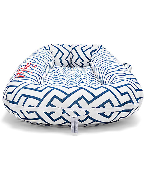 SleepyHead Cover for Sleepyhead Deluxe+ from 0 to 8 months, Love Links - 100% Oeko-Tex certified cotton Baby Nest