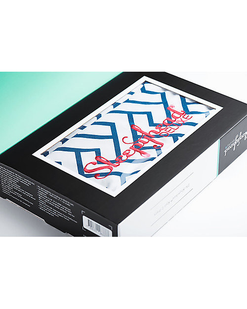 SleepyHead Cover for Sleepyhead Deluxe+ from 0 to 8 months, Love Links - 100% Oeko-Tex certified cotton Baby Nest