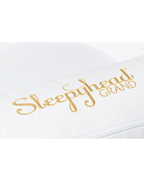 SleepyHead Cover for Sleepyhead Grand Pod from 9 to 36 months, Pristine White - 100% Oeko-Tex certified cotton Baby Nest