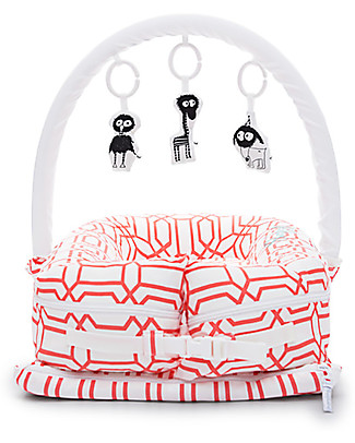 SleepyHead Mobile Toy Arch for Sleepyhead Deluxe + Pod (0-8 months), Pristine White Baby Nest