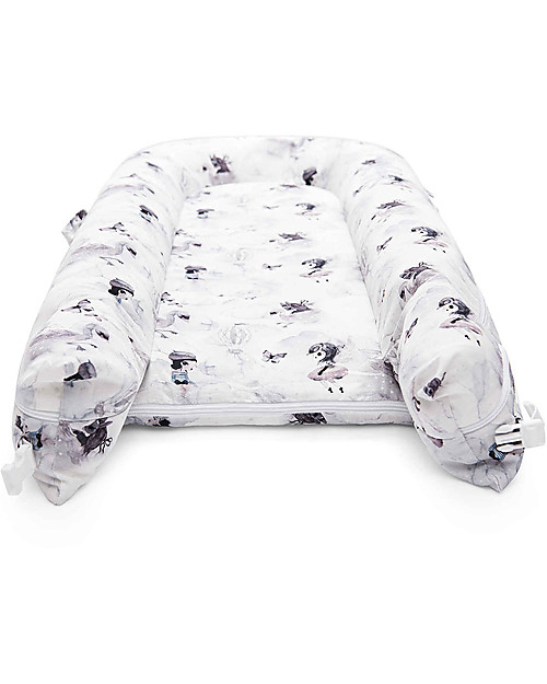 SleepyHead Sleepyhead Deluxe+, 0 to 8 months, Lovely Day - 100% Oeko-Tex certified cotton, removable cover Baby Nest