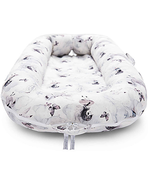 SleepyHead Sleepyhead Deluxe+, 0 to 8 months, Lovely Day - 100% Oeko-Tex certified cotton, removable cover Baby Nest
