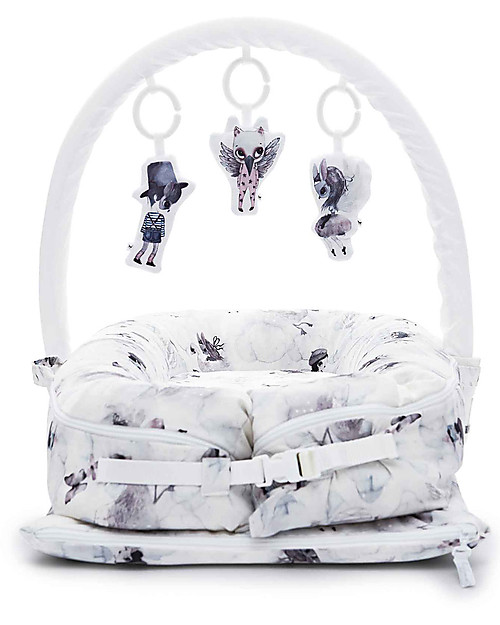 SleepyHead Sleepyhead Deluxe+, 0 to 8 months, Lovely Day - 100% Oeko-Tex certified cotton, removable cover Baby Nest