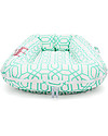 SleepyHead Sleepyhead Deluxe+, 0 to 8 months, Mint Trellis - 100% Oeko-Tex certified cotton, removable cover Mattresses